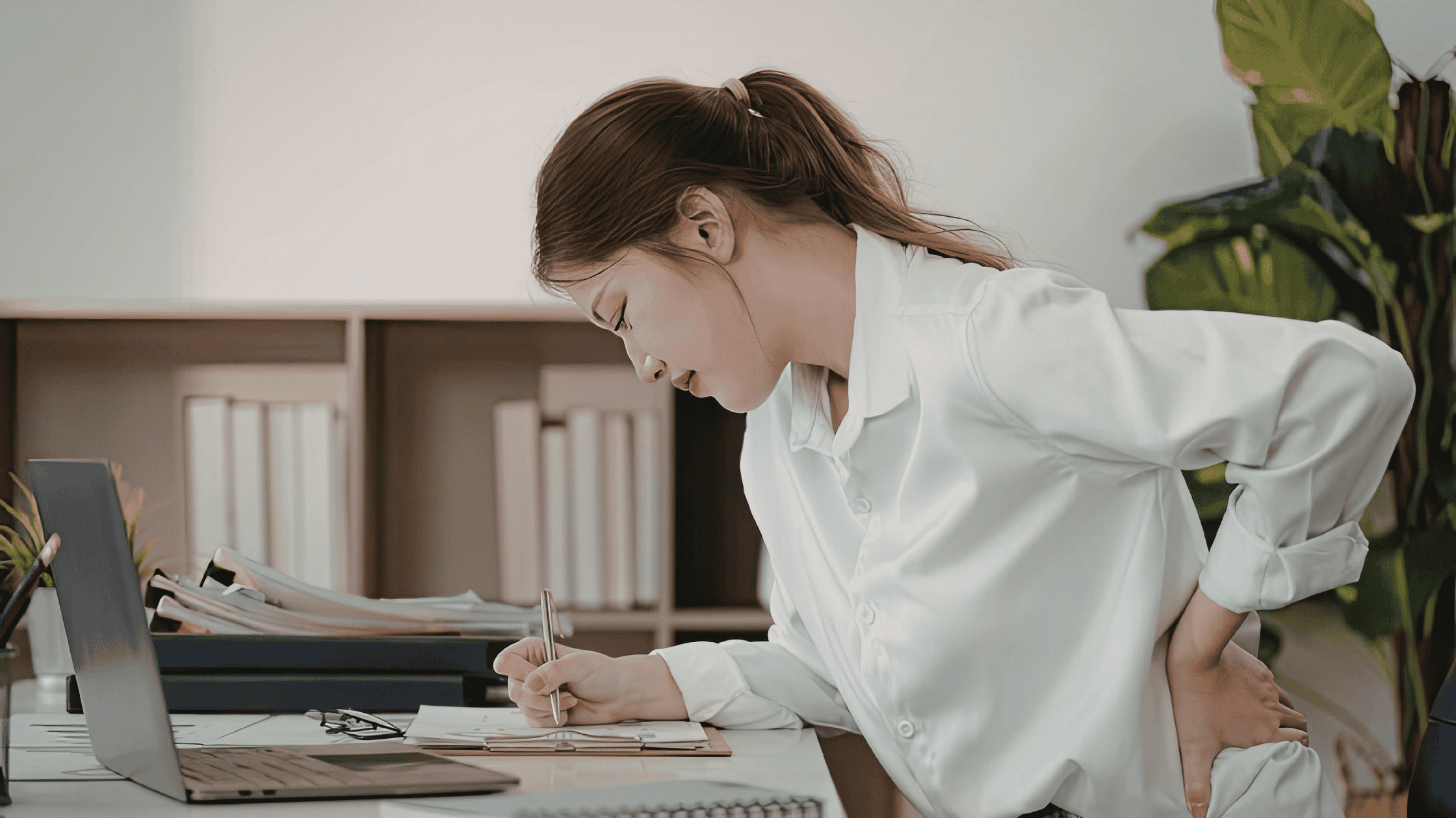 reducing back pain at work